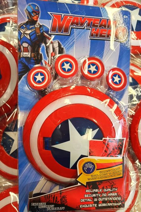 Super dodatek tarcza kapitan Ameryka hit