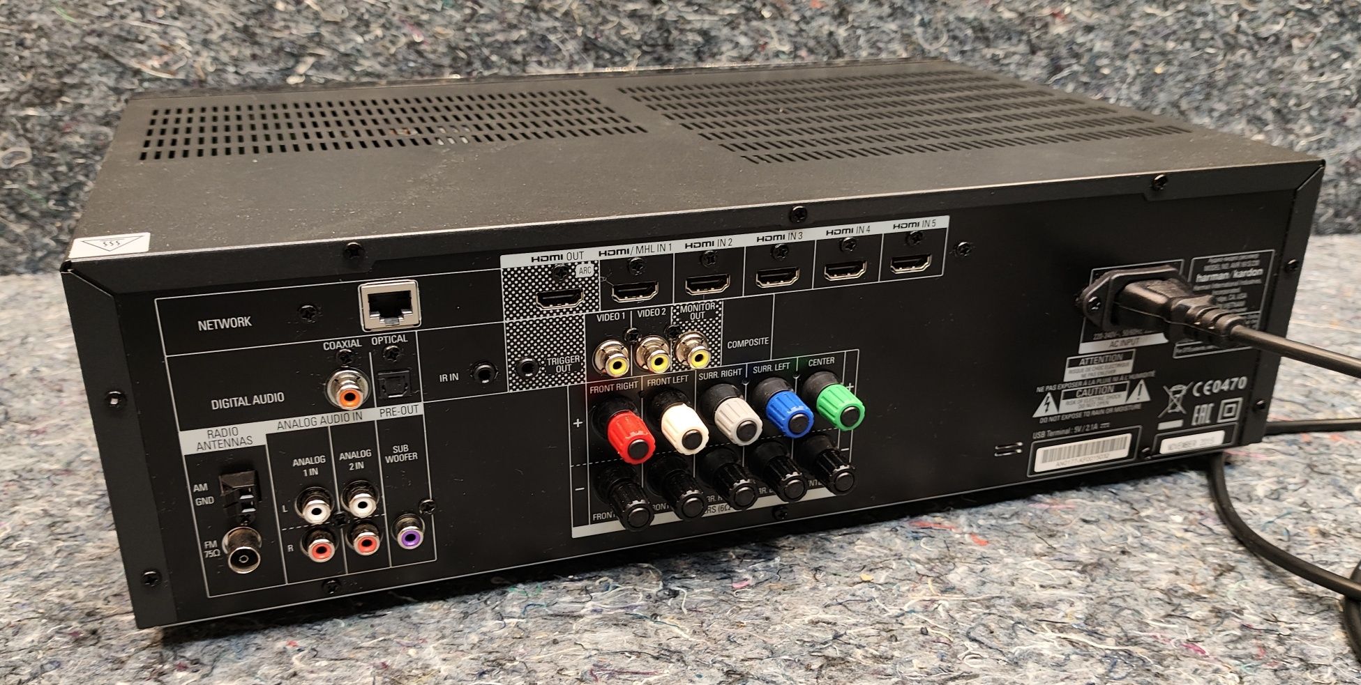 Amplituner Wzmacniacz Harman Kardon AVR 161s