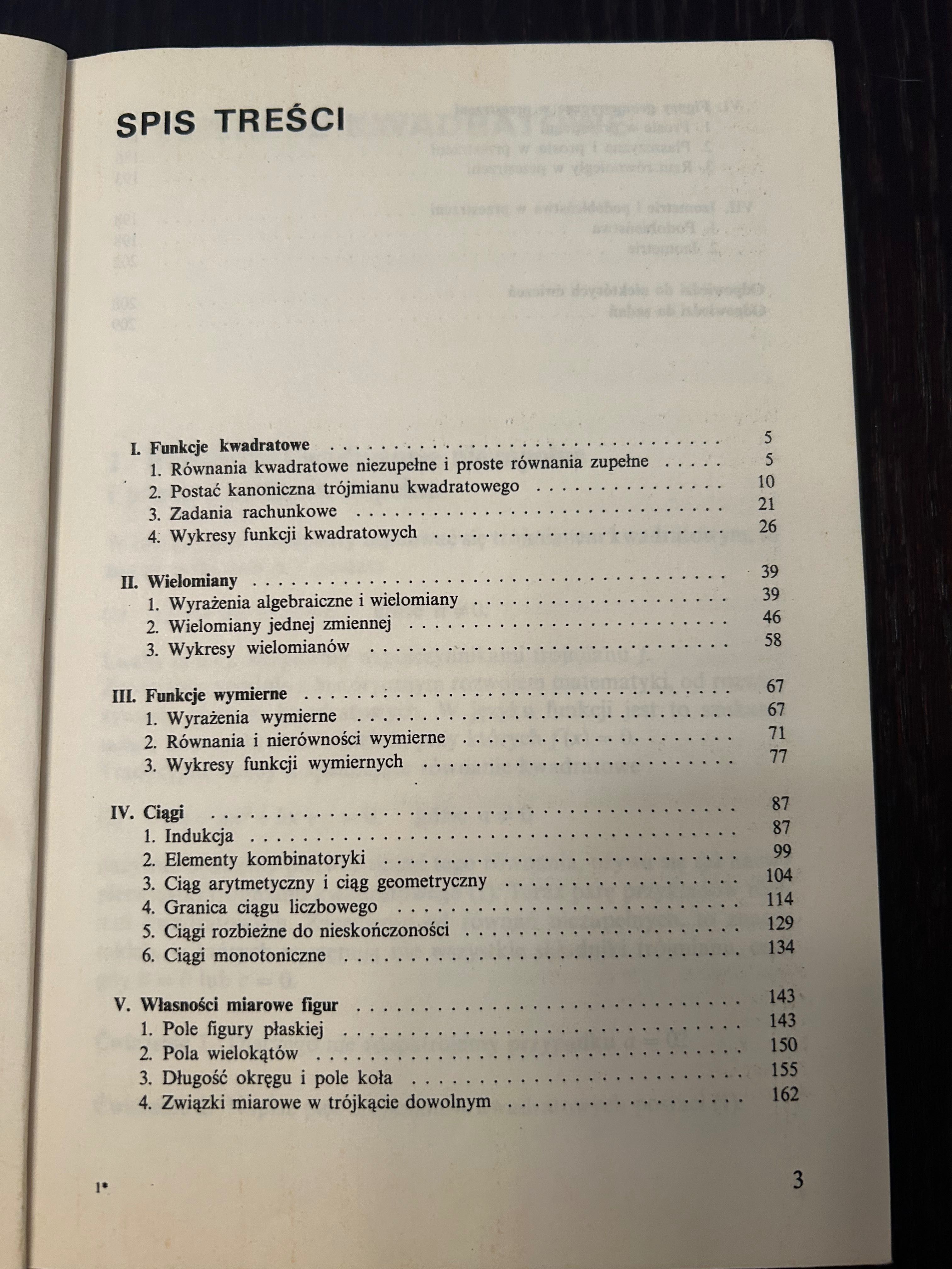 Matematyka podręcznik do liceum i technikum klasa 2 Jan Anusiak