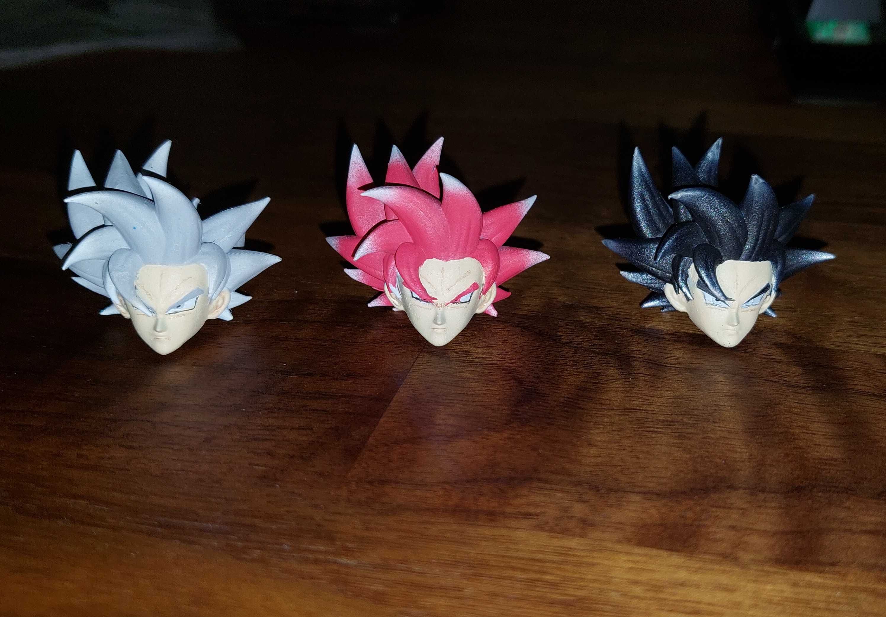 Dragon Ball S.H.Figuarts cabeças customizadas