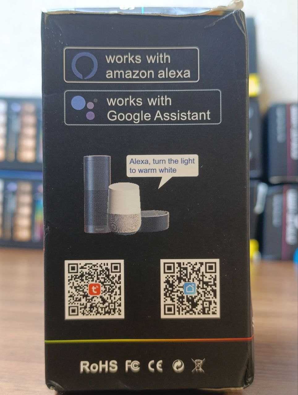 Умная цветная лампа,Bluetooth Smart LED Bulb Tuya 15W E27