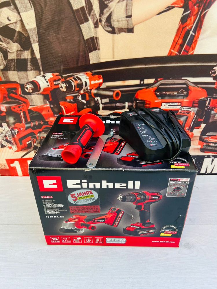 Набір Einhell TC-TK 18 Li Kit з Німеччини