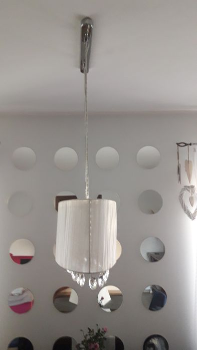 Ozdobna lampa do salonu+lampka nocna.