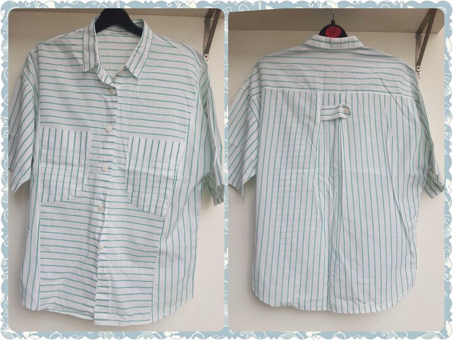 4 Camisas de Manga Curta de Senhora