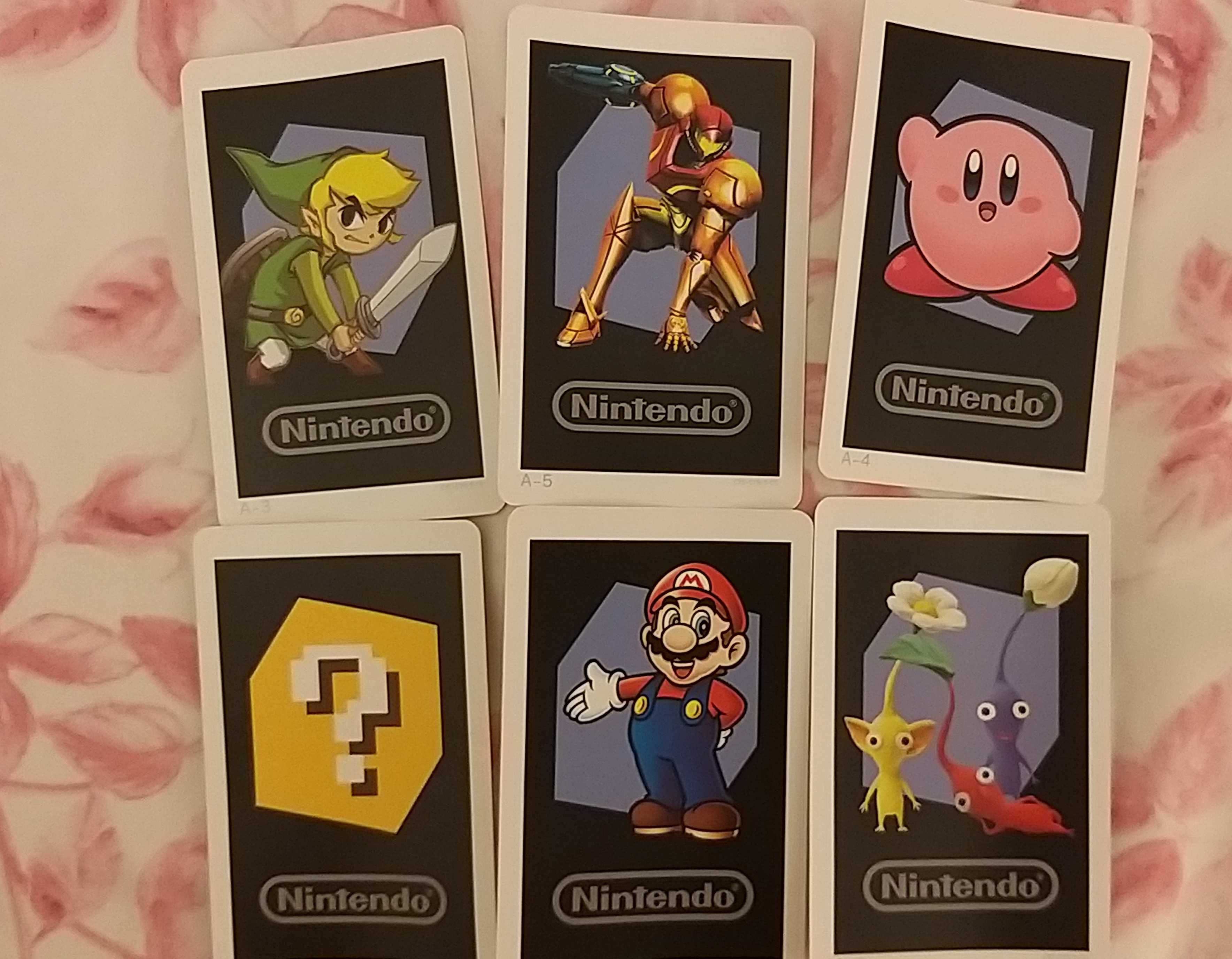 Cartas Nintendo 3DS holograma