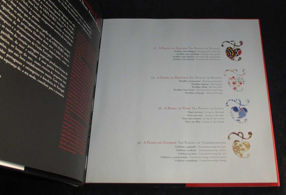Filatelia - Livro Portugal em selos 2004 completo