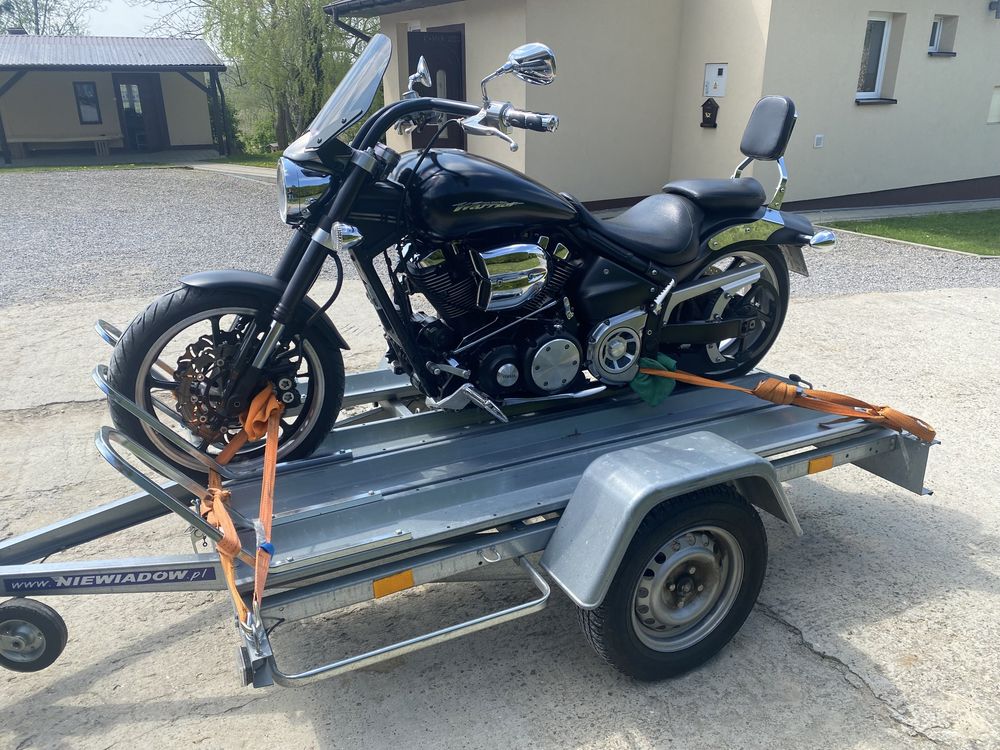 Wynajem przyczepy motocyklowej, 1,2,3 motocykle Niewiadów, DMC 600-750