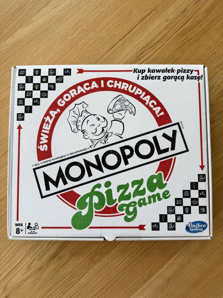 Monopoly Pizza planszówka jak nowa