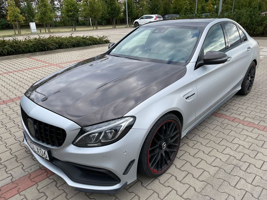 Mercedes-Benz Klasa C 63 AMG 550KM, salon Polska