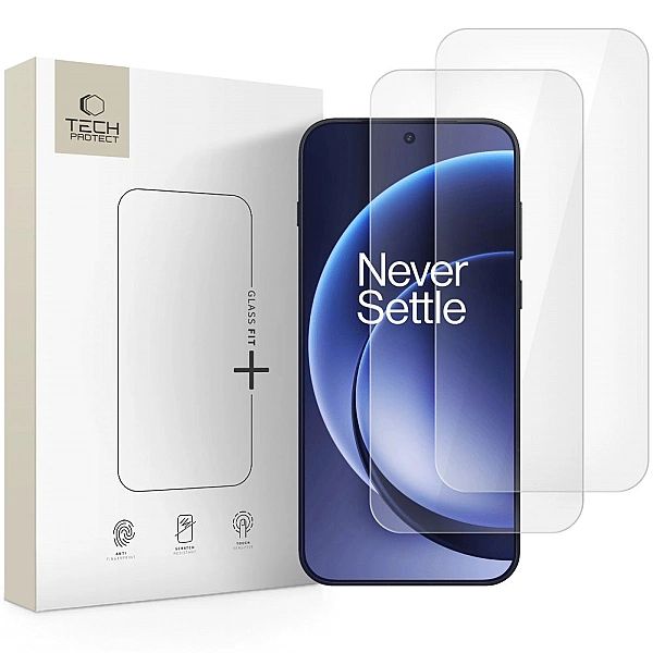 Szkło Hartowane Tech-Protect Glass Fit+ 2-Pack Oneplus 15 Clear