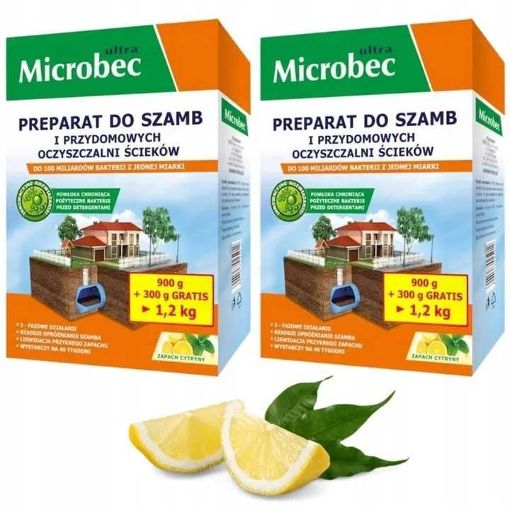 Microbec Ultra засіб для вигрібних ям і септиків, порошок Bros 1,2 кг