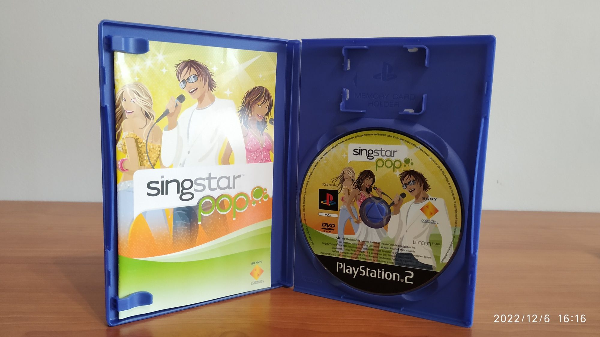 Singstar Pop para PlayStation 2