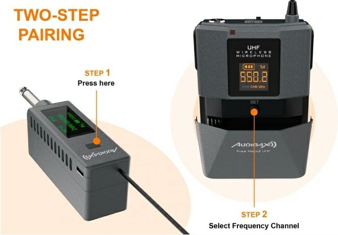 REBAIXA!!! Microfone lapela UHF c/headset