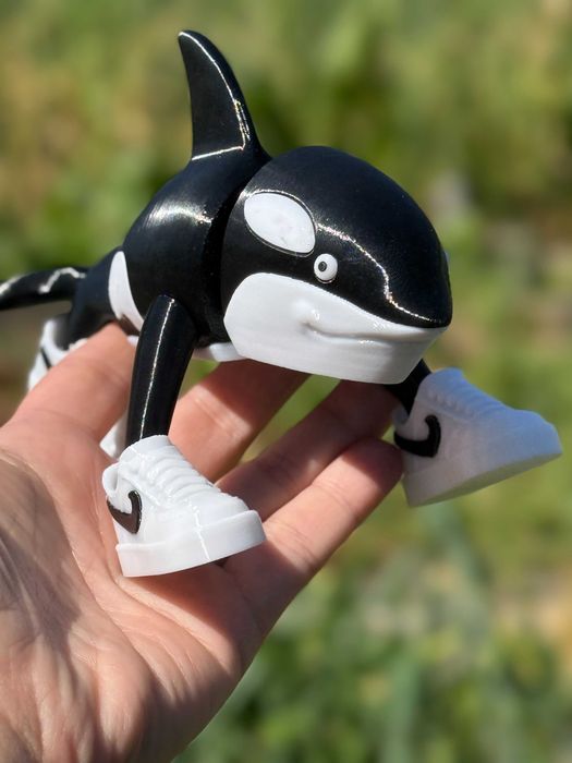 Оркалеро Оркала (Orcalero Orcala) шарнірна іграшка 3Д, довжина 17 см