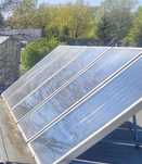 Kolektor solarny – panel słoneczny 2x1 m do podgrzewania wody, basen