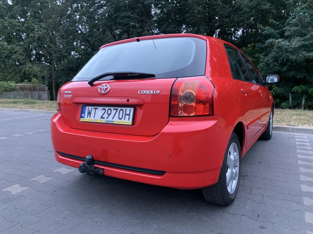 Toyota Corolla E12, 1.6 VVTi, 95 tys km, bogato wyposażona