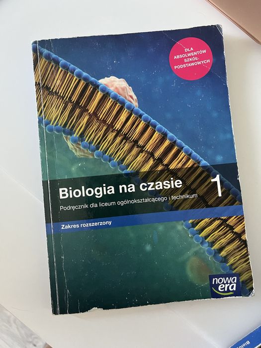 Biologia na czasie 1 nowa era zakres rozszerzony
