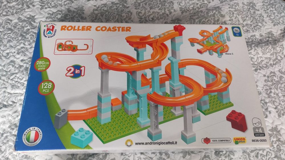 Tor kulkowy roller coaster 2w1