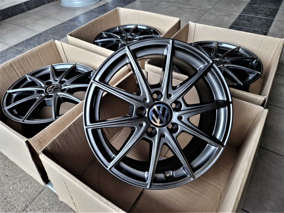 Alufelgi 16 5x112 VW Golf Passat Touran Jetta Caddy Tiguan Eos 573#