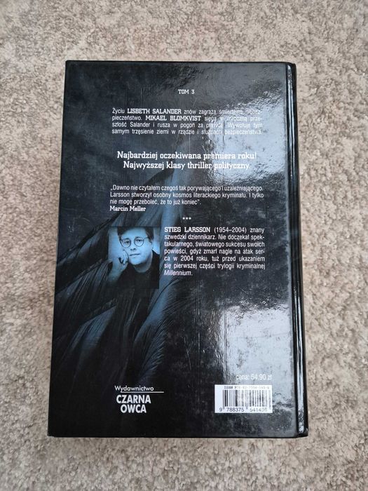 Stieg Larsson Zamek z piasku, który runął twarda oprawa