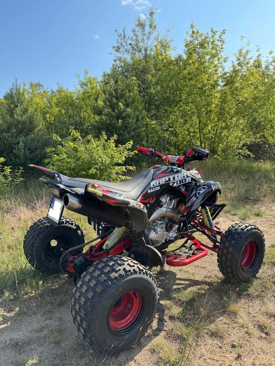 Quad Yamaha Raptor 700R – JAK NOWY, Gotowy do Akcji!