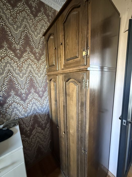 Шкаф з антресолью ДУБ