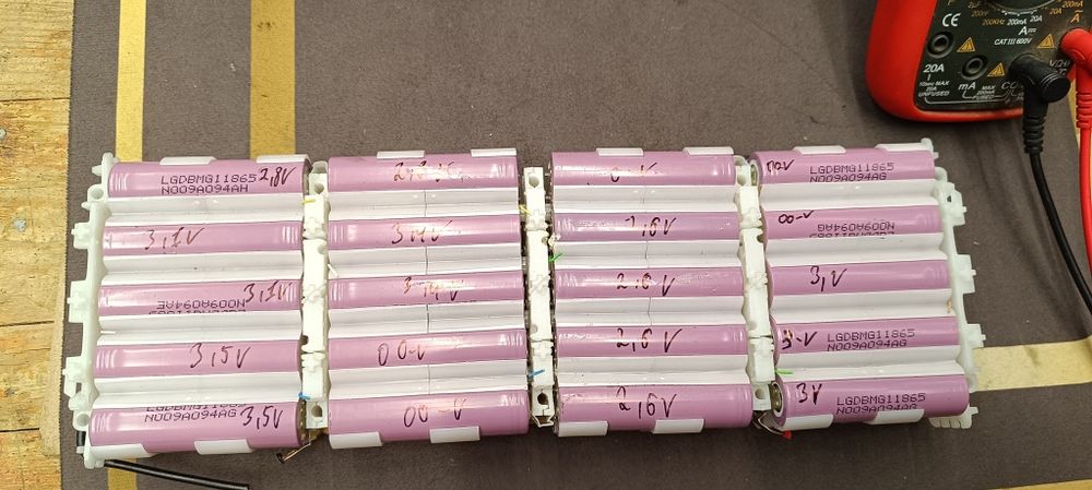 Аккумулятор - блок елементів BOSCH powerpack -400 (10s4p)-40шт.