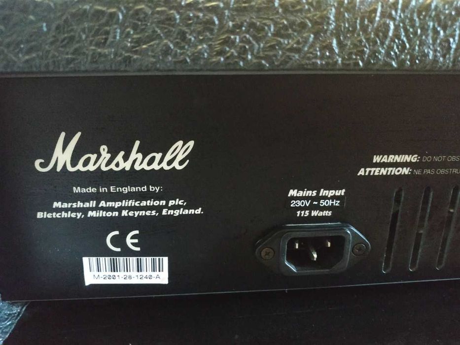 Комбопідсилювач для електрогітари Marshall AVT50