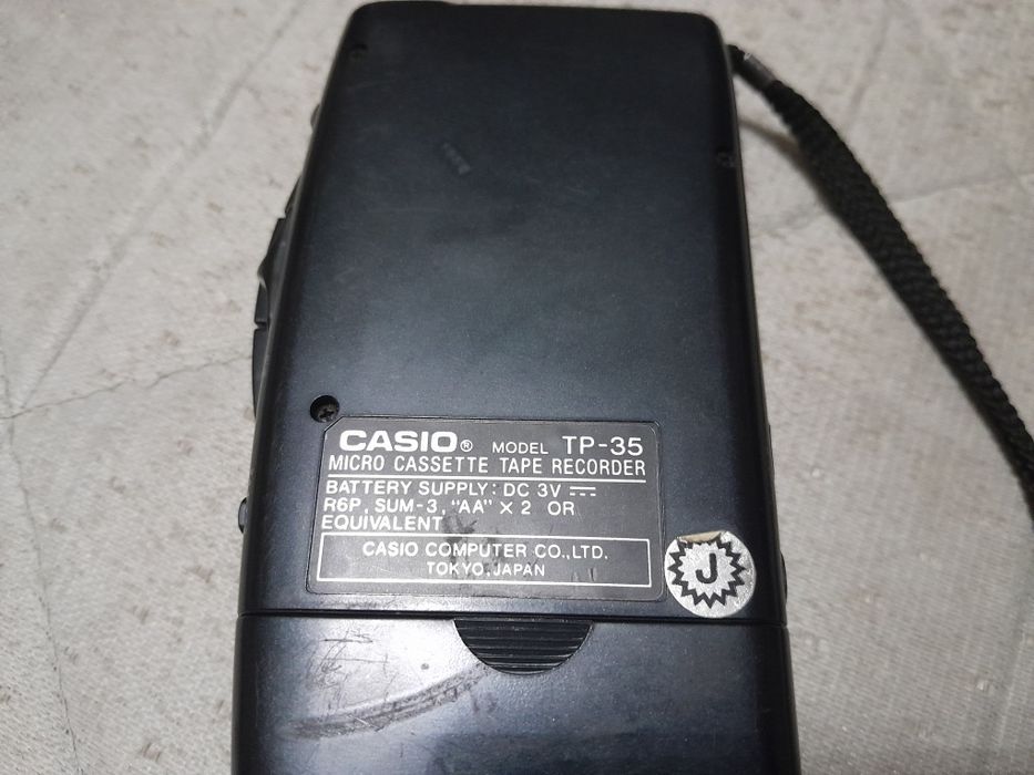 Диктофон касетный Casio
