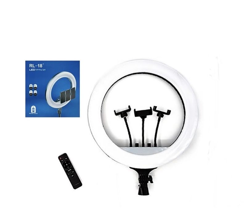 Кольцевая светодиодная лампа LED Soft Ring Light RL-18