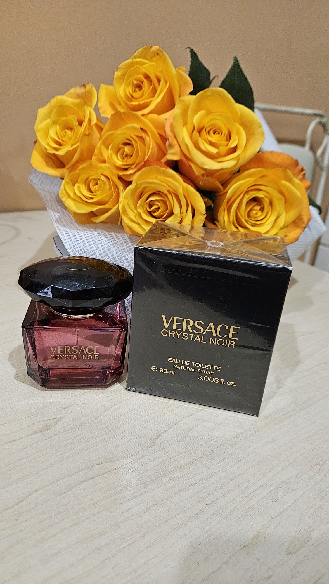 ДУХИ ПАРФУМ жіночий Versace Crystal Noir 90 ml