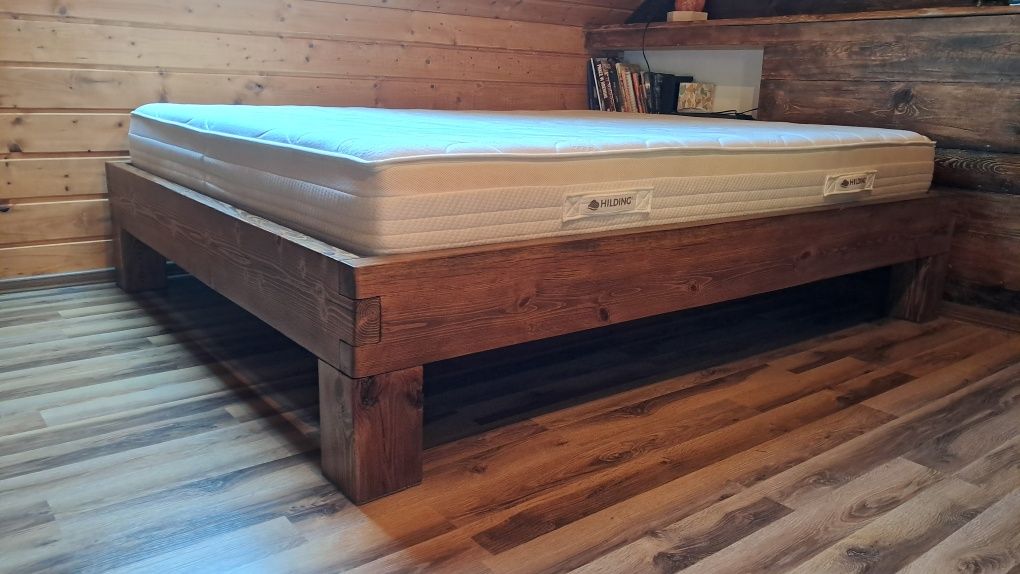 Łóżko drewniane Rama 160 x 200