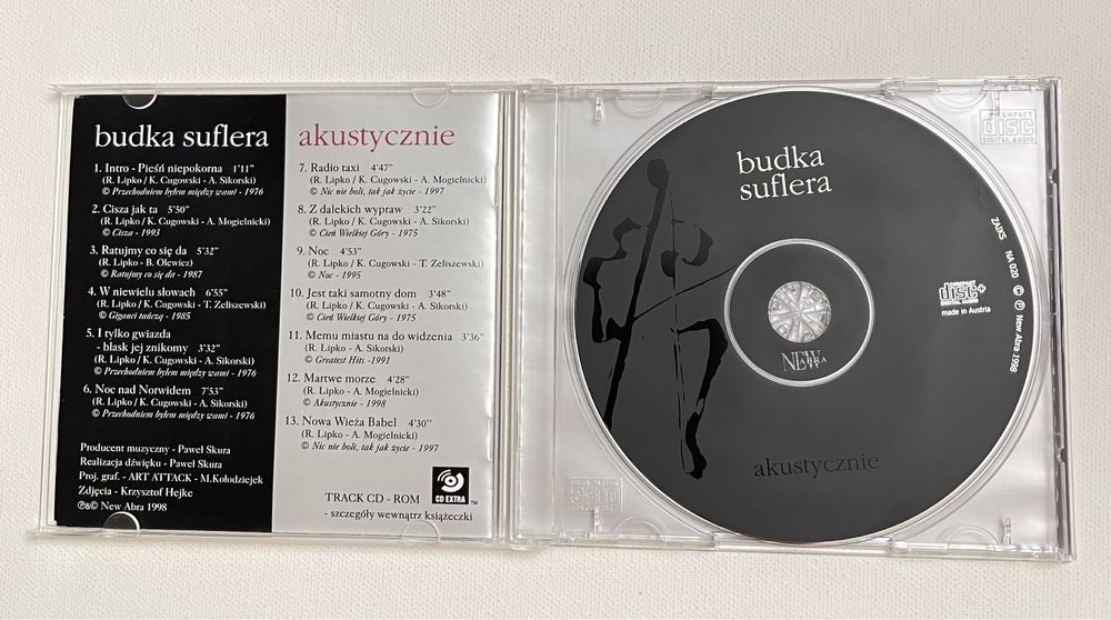 Budka Suflera akustycznie edycja specjalna New Abra 1998