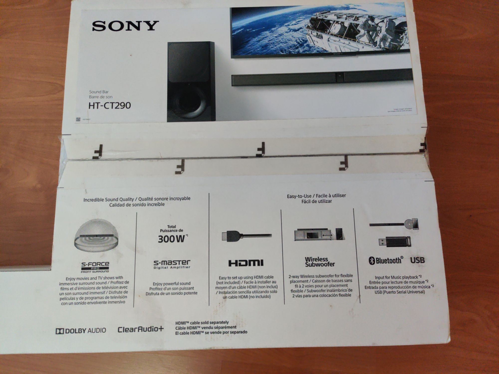 Soundbar Sony HT-CT290