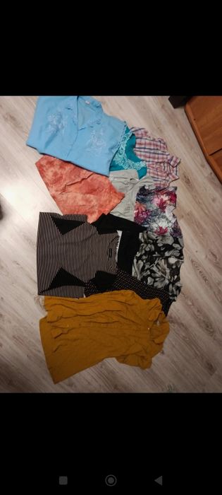 Paka ubrań damskich xl wszystko w super stanie 11 sztuk