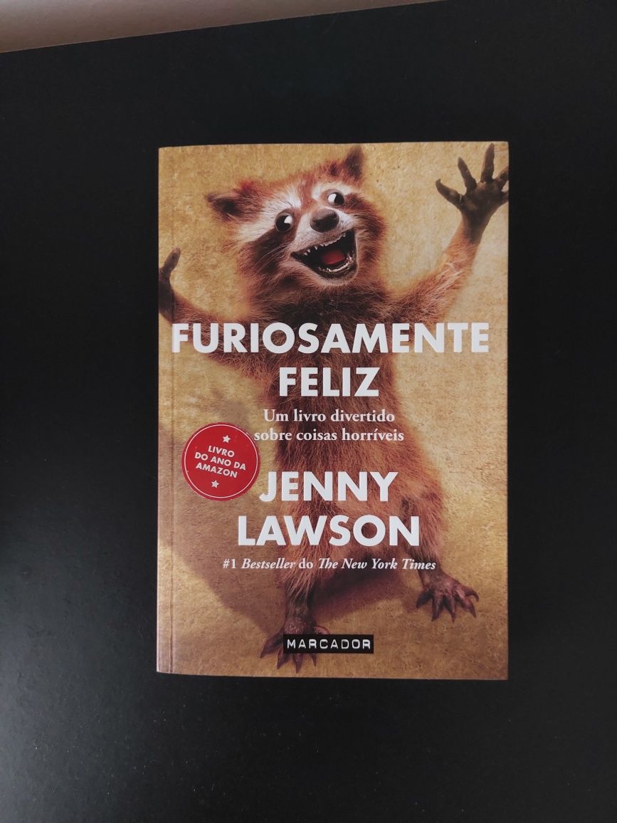 Livro "Furiosamente feliz', Jenny Lawson