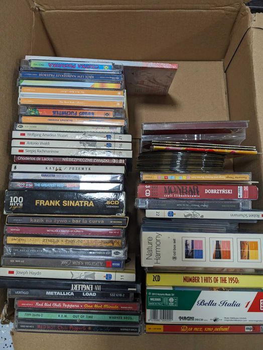 pakiet 30+ CD z muzyką