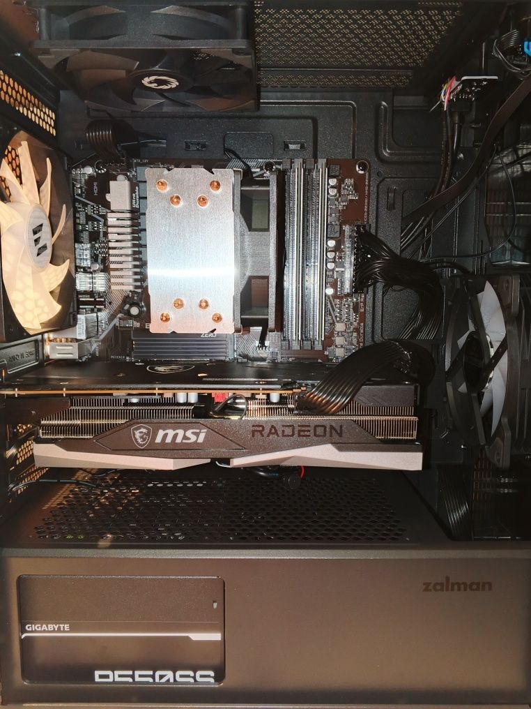 НОВИЙ ІГРОВИЙ ПК Ryzen 5 5600, DDR4 32 Gb, MSI RX 6650 XT, NVMe 1 Tb