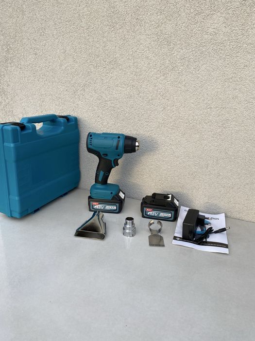 фен будівельний акумуляторний фен строительный