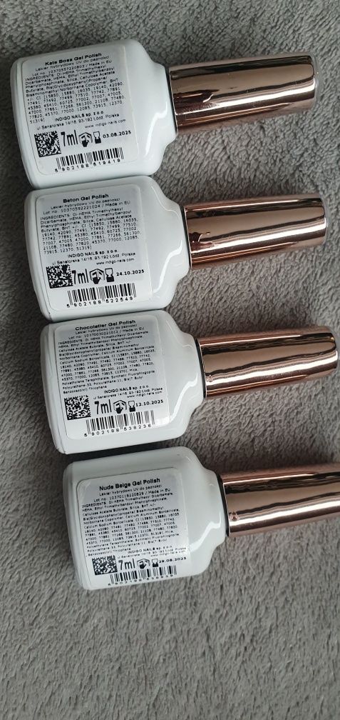 Lakiery hybrydowe Indigo 4szt