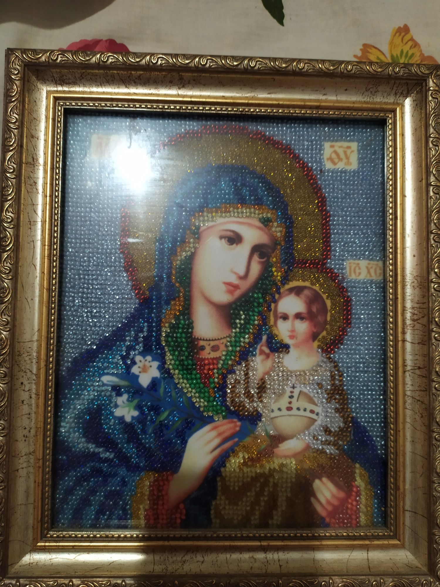 Ікона Божої матері з Ісусом Христом