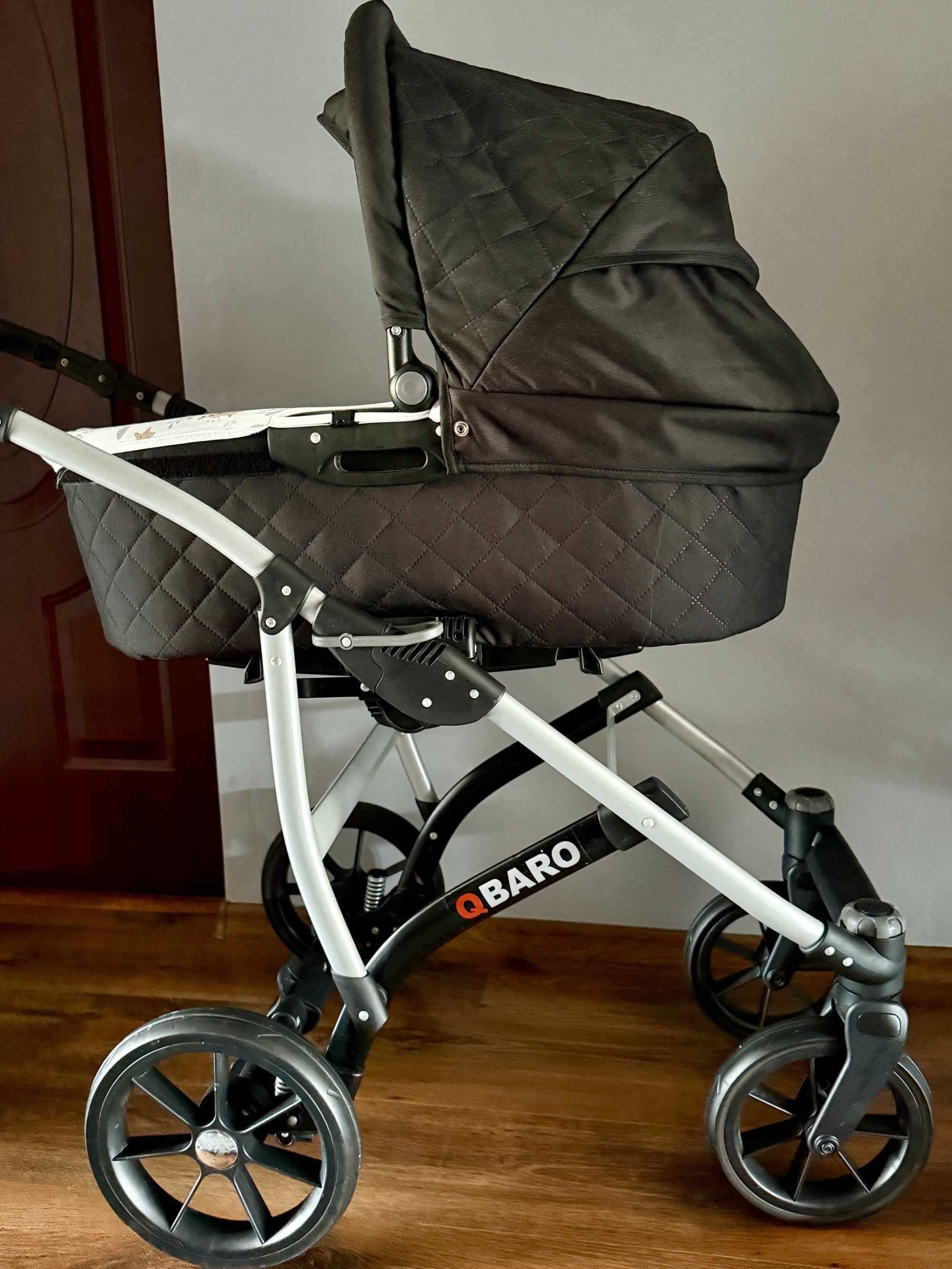 Wózek BabyLux Qbaro 3in1. Stan db+, gratisy. Polecam !!