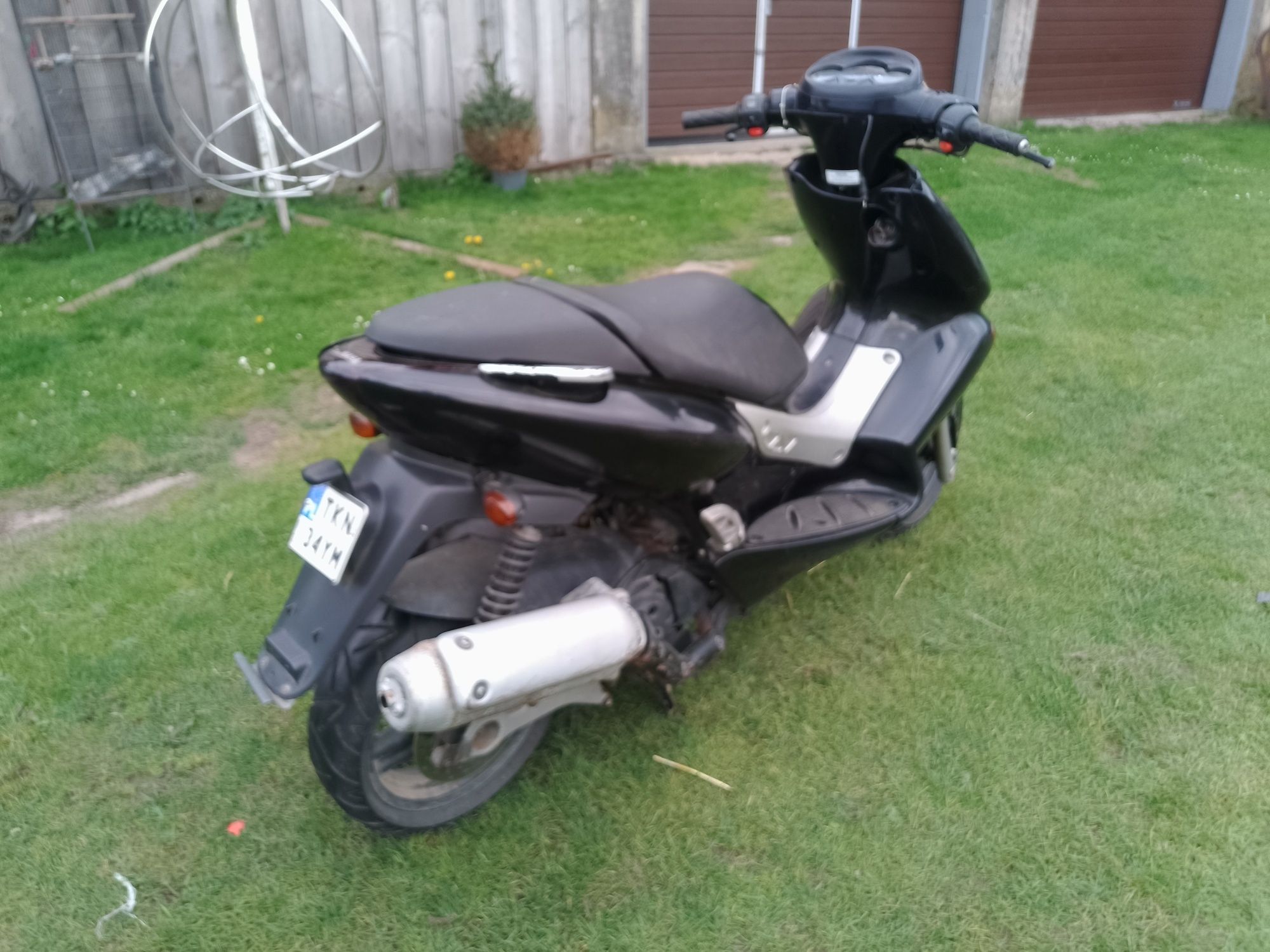 Yamaha 125 rejestrowana na 50