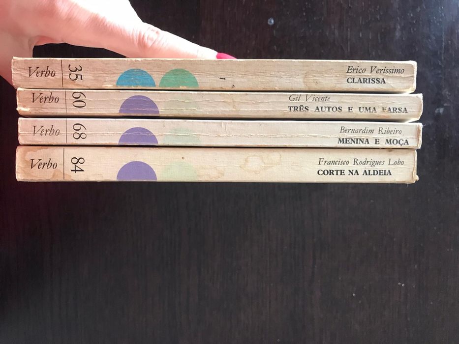 Livros antigos RTP (verbo) - raros