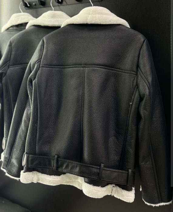 Куртка с мехом песца Дубленка