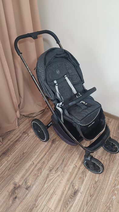 Muuvo gondola spacerówka 2w1 chrom