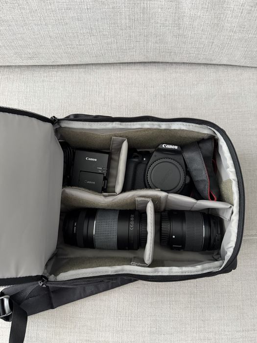 Canon 1300D Kit 2 objetivas