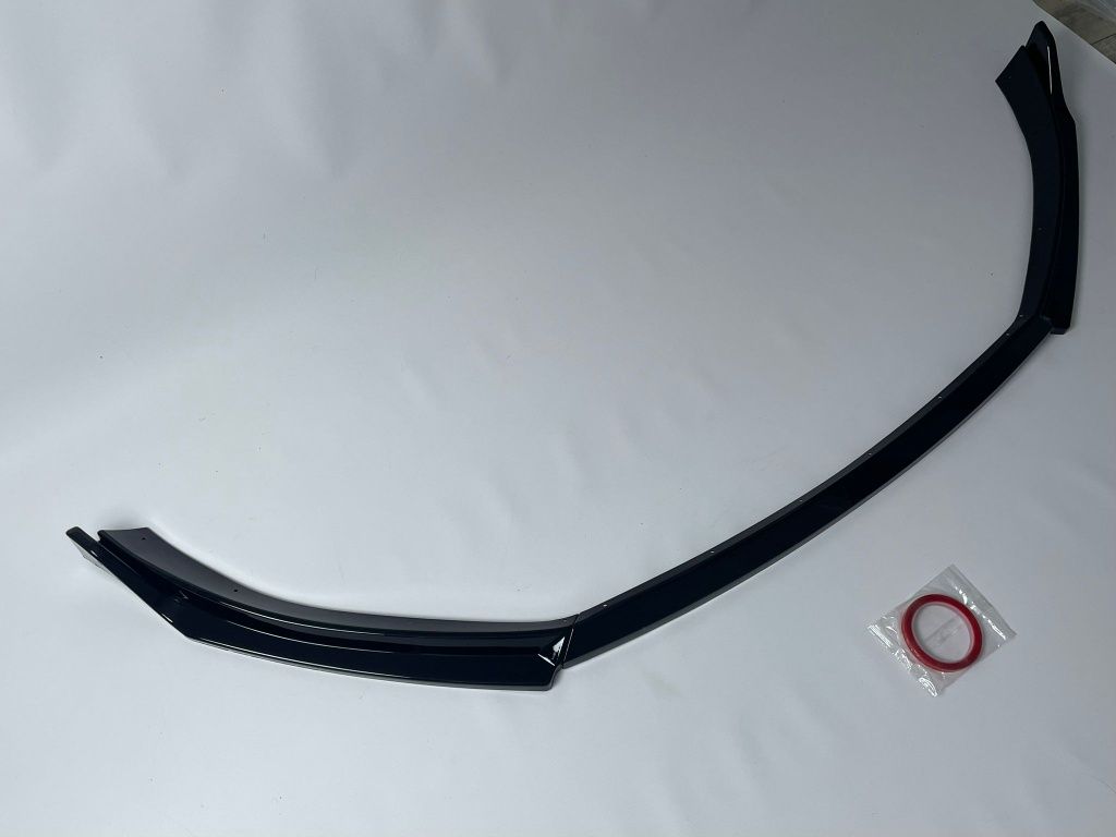 VW Golf 6 Standard Przednia Dokładka Zderzaka Splitter Spoiler Czarny