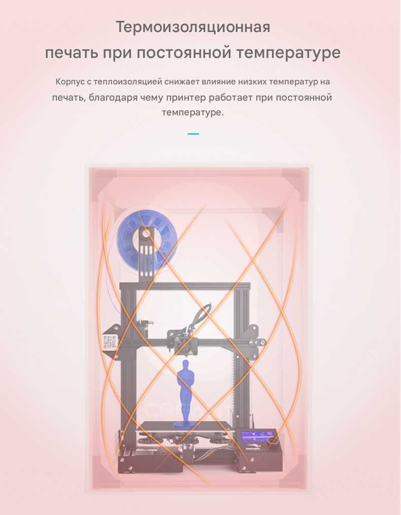 Теплоизоляция для 3D принтера Creality, Чехол для 3д принтера