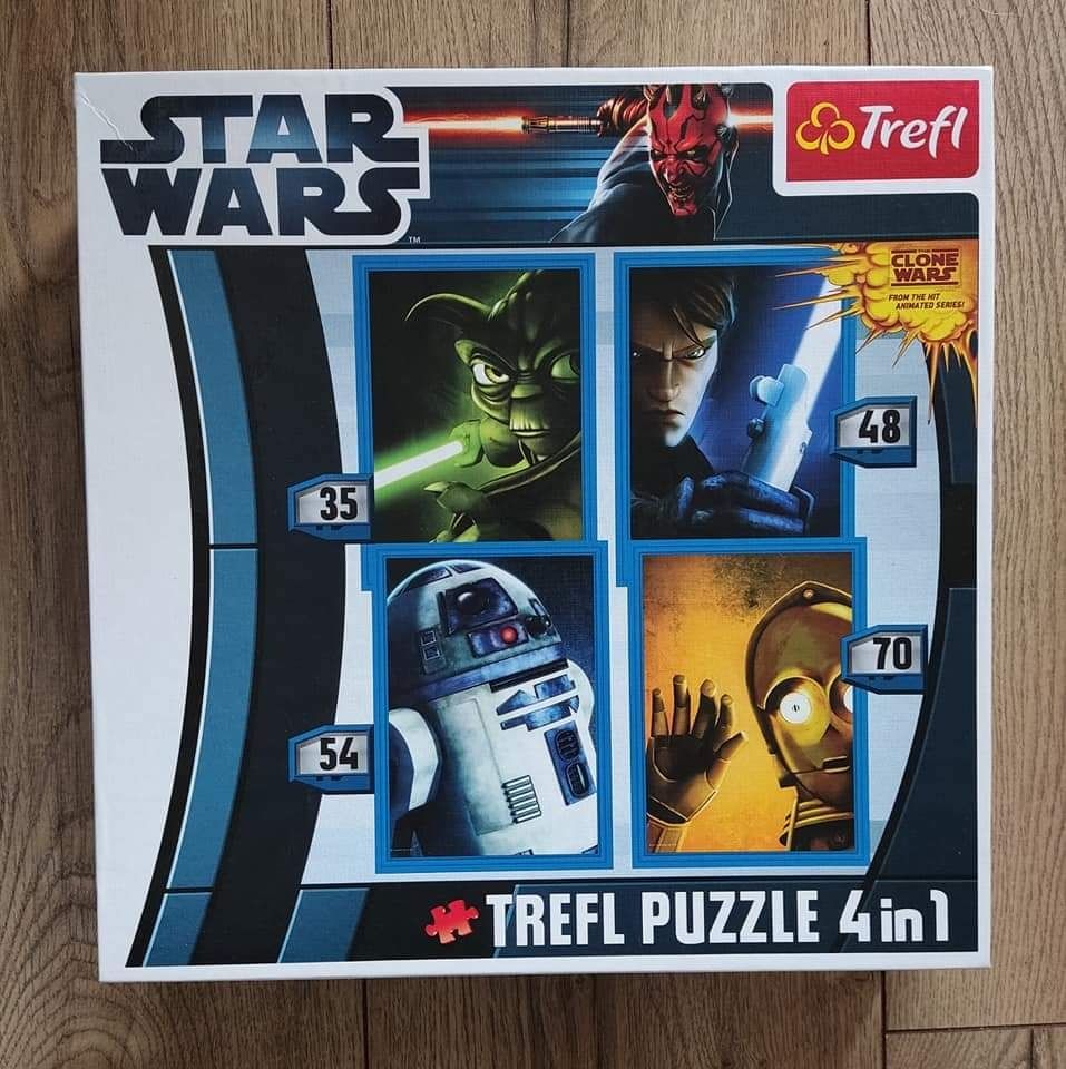 Puzzle Star Wars 4 w 1